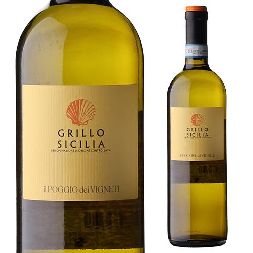 白ワイン グリッロ DOC シチリア ポッジョ ディ ヴィニエティ ナターレ ヴェルガ 750ml ...