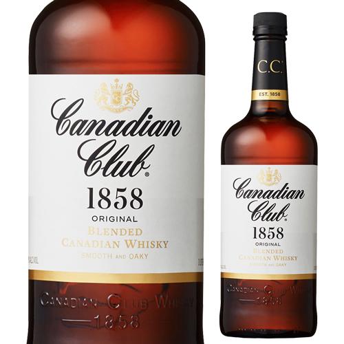 カナディアンクラブ 40度 1000ml 1L ウイスキー カナディアン ブレンデッド 長S