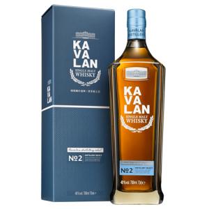 KAVALAN カバラン ディスティラリーセレクト No.2 700ml 40度 シングルモルト ウィスキー whisky 台湾 カヴァラン 長S｜likaman