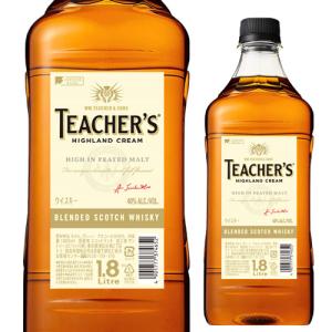 ティーチャーズ ハイランドクリーム 1800ml 40度 1.8L ブレンデッド ウイスキー スコッチ ウィスキー whisky 長S｜likaman