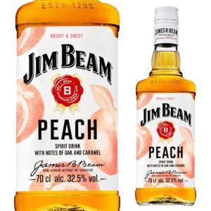 ジムビームピーチ 700ml 32.5度 サントリー バーボン リキュール JIM BEAM PEACH 長S｜likaman