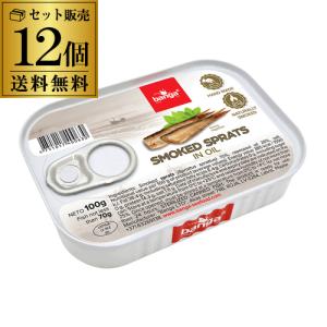 スモーク サーディン バンガ 100g×12個 オイルサーディン いわし オイル漬け ラトビア 長S banga smoked baLtic sprats in oiL