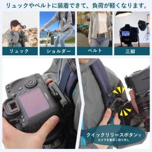 カメラホルスター クイックリリース カメラホル...の詳細画像4