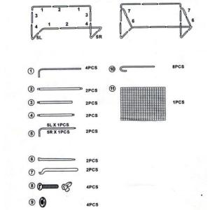 サッカーゴール ミニサッカーゴール フットボー...の詳細画像4
