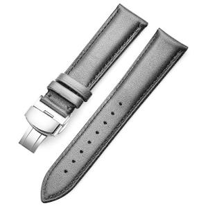 18ミリメートル時計バンド 20ミリメートル時計バンド 22ミリメートル時計バンド ブラック/ブラウンステン