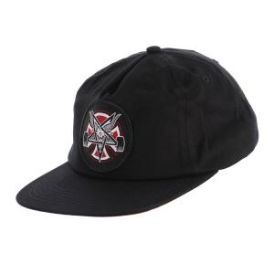 INDEPENDENTxTHRASHER インディペンデントxスラッシャー PENTAGRAM CROSS SNAPBACK HAT　CAP｜like