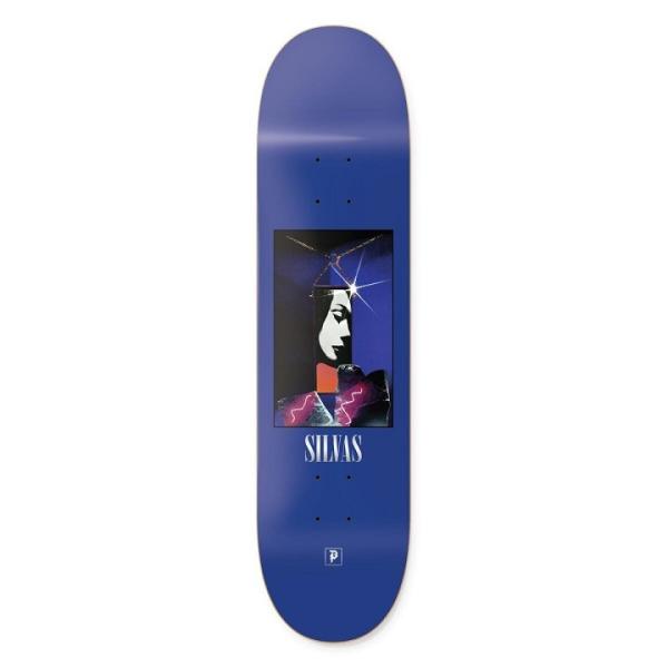 【PRIMITIVE】8.0 × 31.75 SILVAS BLUE BELL Skateboard...