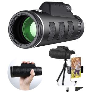 単眼鏡 スタースコープ 単眼望遠鏡 40X60 高倍率 携帯電話モノスコープ