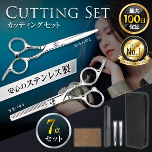 散髪用ハサミ すきバサミ セット すきばさみ プロ用