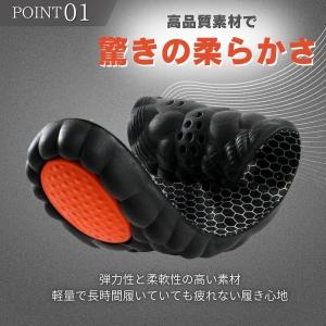 インソール 疲れない 衝撃吸収 中敷き o脚矯...の詳細画像4