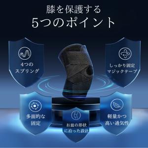 サポーター 膝 医療用 スポーツ 高齢者用 ラ...の詳細画像3