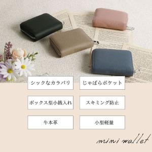 財布 レディース 二つ折り お札折らない ミニ...の詳細画像3