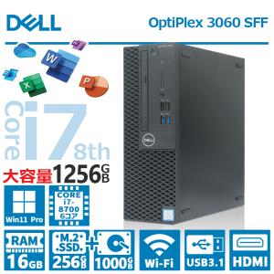 OptiPlex 【ハイスペック！】DELL 3060 SFF/第8世代 Core i5/メモリ