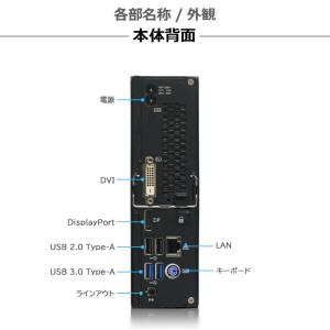 ミニ デスクトップパソコン 中古パソコン/富士...の詳細画像2