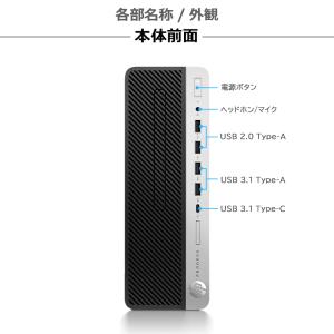 【極上性能】HP ProDesk 600 G4...の詳細画像2