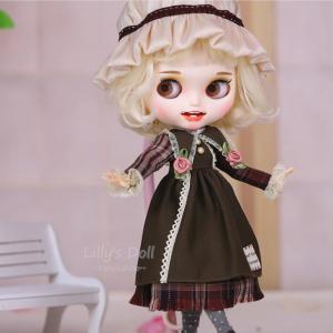 着せ替え人形 リカちゃん バービー アイシードール ブライス ICY ドール アウトフィット 服 可動ボディ 1/6ドール カスタムドール おもちゃ｜lillys-doll-shop