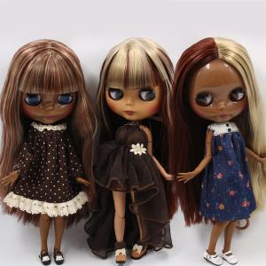 タン肌 褐色肌 アイシードール ショートヘア 可動ボディ 1/6ドール