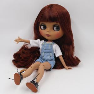 アイシードール アフロ おもちゃ 着せ替え 人形 カスタムドール 可動