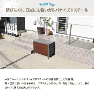屋外ゴミ収納庫 110L 屋外ゴミ箱 屋外 ゴ...の詳細画像5