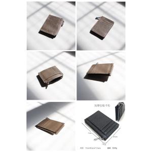 名入れ ミニ財布 レディース メンズ 本革 フ...の詳細画像3