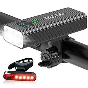 catalast 自転車ライト 1200ルーメン 10w バッテリー8800ma