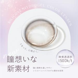 ワンデー カラコン トパーズ シリコーン ハイ...の詳細画像2