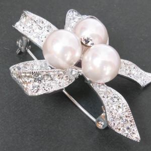 ブローチ (br53) リボン 卒業式 入学式...の詳細画像2