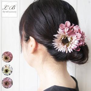 ヘアクリップ ミニ クリップ ラメ 花 きらきら フラワー バンス