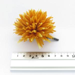 ヘアクリップ 浴衣 髪飾り ピンポンマム 花 ...の詳細画像2