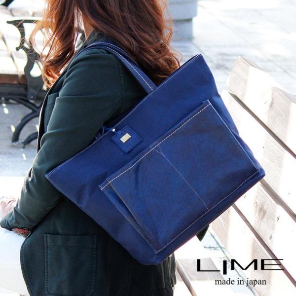 トートバッグ A4 ショルダーバッグ レディース 本革 帆布 コットン 日本製 カジュアルバッグ 大...