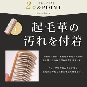スエード 専用 ブラシ クリーナー スニーカー...の詳細画像3