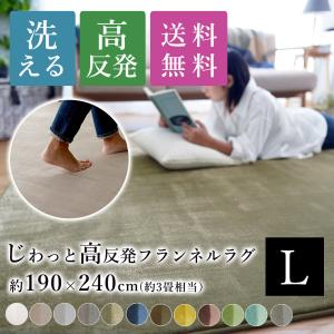 ラグ おしゃれ 北欧 ラグマット カーペット 長方形 約190×240cm 約3畳 高反発 カフカ