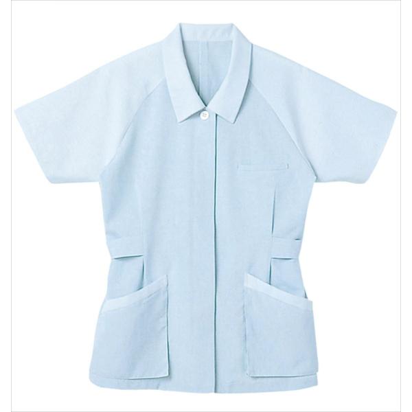 ジャケット 半袖 レディース UNIWEAR ユニウェア JS-623 SS〜4L 日本製生地使用