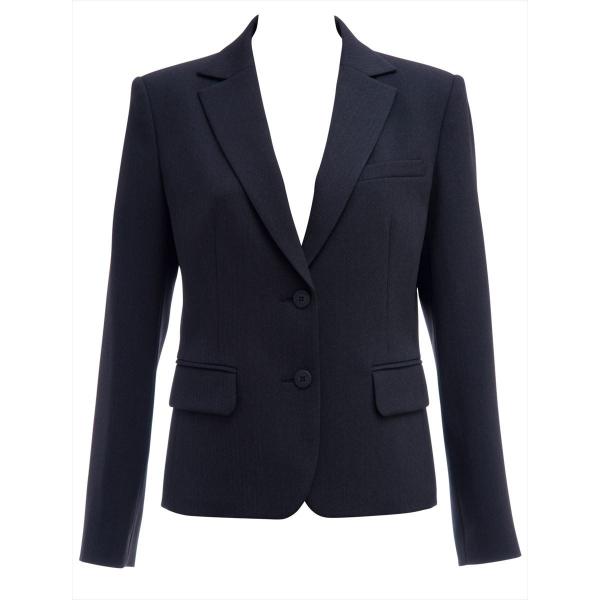 ジャケット レディース Li-fin リフィン  YJ-415 ダークグレー 日本製生地、国内縫製、...