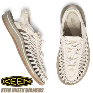 KEEN（キーン） ウィメンズ ユニーク ホワイトキャップ/コーンストーク