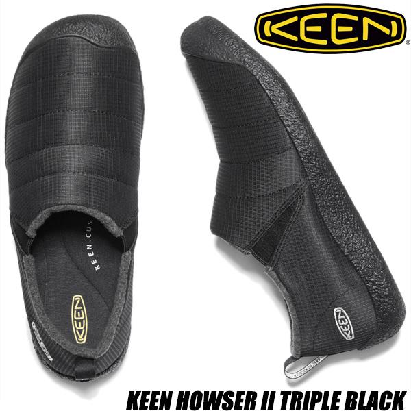 KEEN HOWSER II TRIPLE BLACK 1023997 キーン ハウザー 2 メンズ...