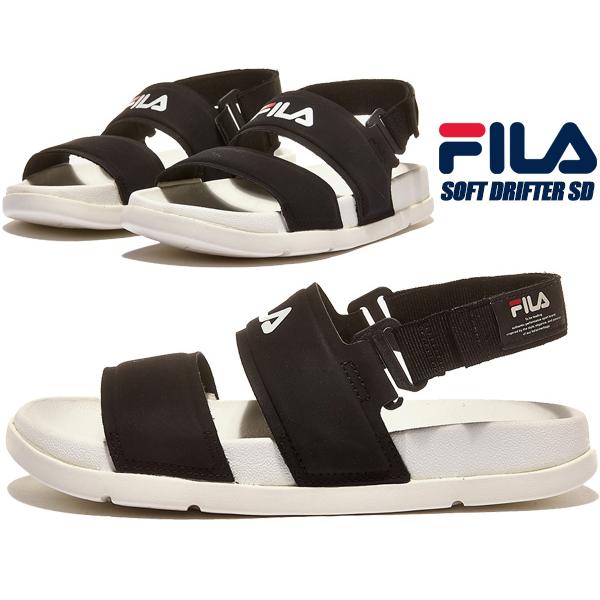 FILA SOFT DRIFTER SD White/White/Black 1sm01580d-1...