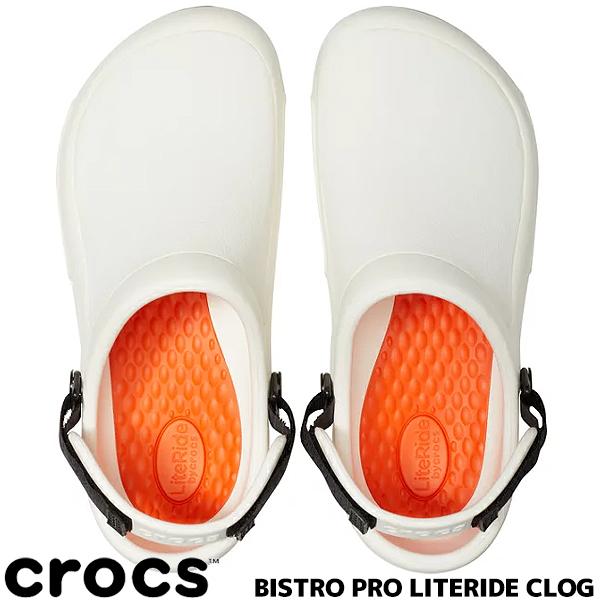 crocs BISTRO PRO LITERIDE CLOG WHITE 205669-100 クロ...