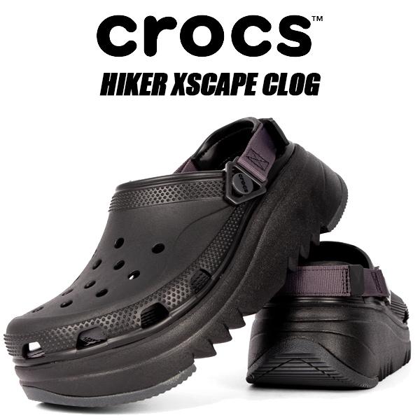 crocs HIKER XSCAPE CLOG BLACK 208365-001 クロックス ハイカ...