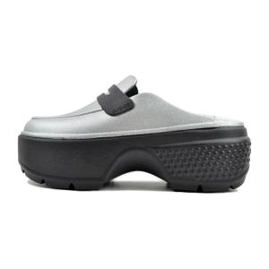 crocs クロックス サンダル レディース ストンプ ハイシャイン