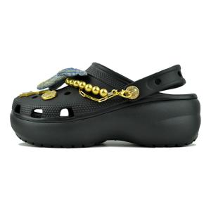 crocs（クロックス） crocs SATURDAY PLATFORM SANDAL W BLACK 212880
