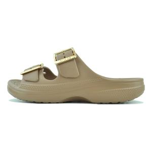 crocs SATURDAY METALLIC BUCKLE SANDAL W SEPIA 213316-2ey
