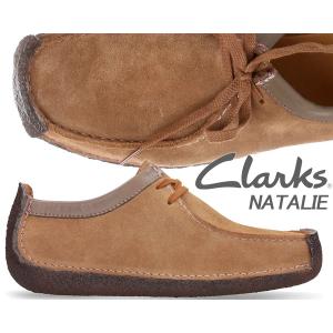 CLARKS NATALIE OAKWOOD SUEDE 26118170 クラークス ナタリー