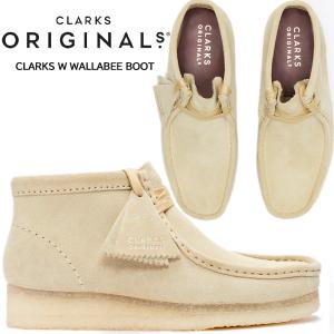 CLARKS W WALLABEE BOOT MAPLE SUEDE 26155520 クラークス ...