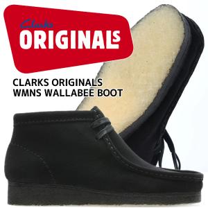 Clarks クラークス ウィメンズ ワラビー ブラック スウェード