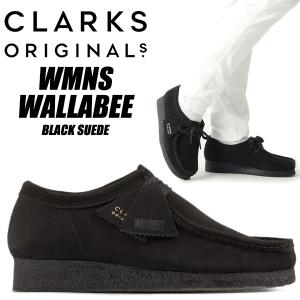 Clarks クラークス ウィメンズ ワラビー ブラック スウェード