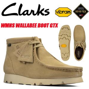 Clarks（クラークス） CLARKS W WALLABEE BOOT GORE-TEX MAPLE SUEDE