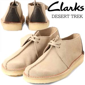 CLARKS DESERT TREK SAND SUEDE 26166211 クラークス デザートト...