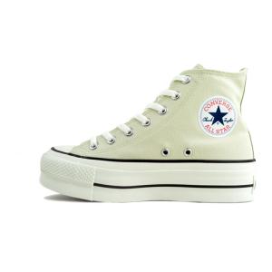 CONVERSE ALL STAR LIFTED HI MLK.WHT 31312830 コンバース オールスター アール リフテッド ハイ ミルクホワイト ベージュ MILK WHITE ハイカット 厚底