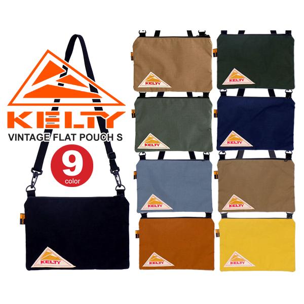 KELTY VINTAGE FLAT POUCH S 32592144 9COLOR ケルティ ヴィ...